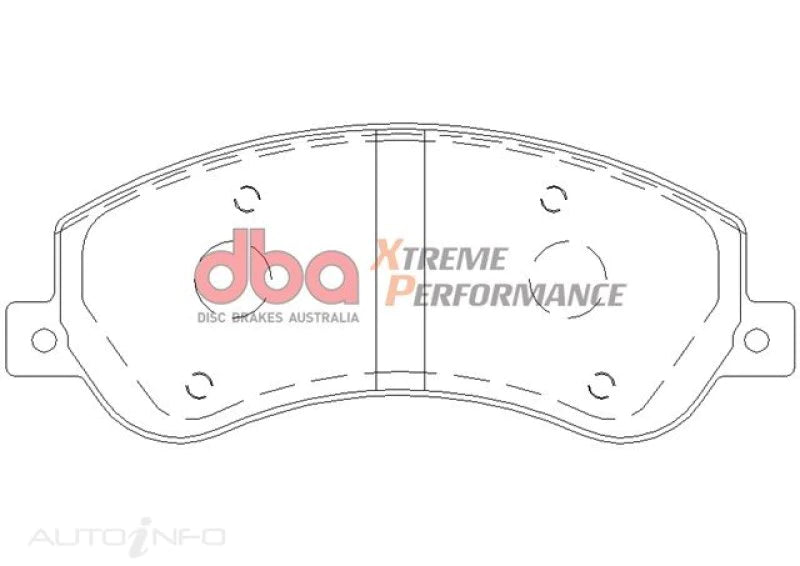 DBA 06-18 Ford Transit XP Extreme Performance Brake Pads - DB1915XP