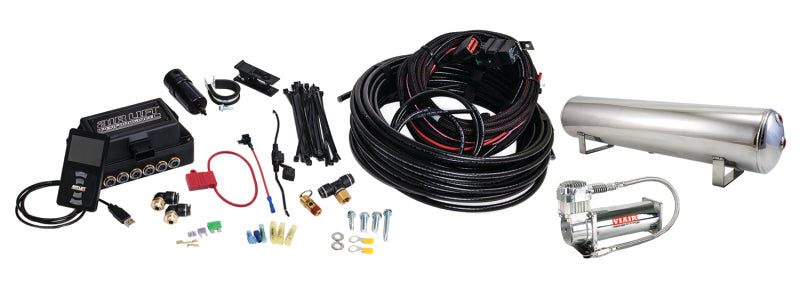Air Lift Performance 3P (3/8 Air Line 4 Gal 5-Port - 27787-C-Dub Tech