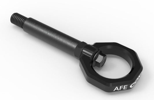 aFe Control Rear Tow Hook Black BMW F-Chassis 2/3/4/M - 450-502002-B-C-Dub Tech