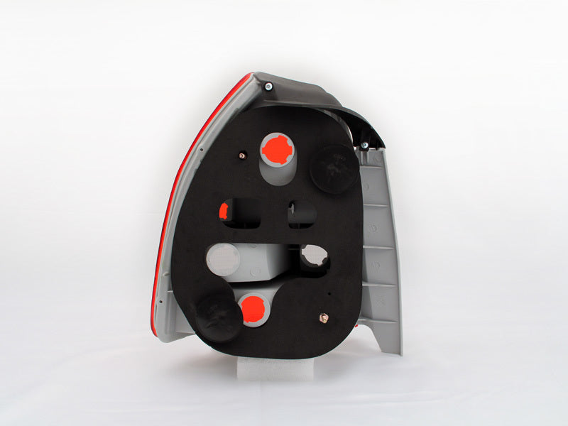 ANZO 1996-2000 Honda Civic Taillights Red/Smoke - 221193-C-Dub Tech
