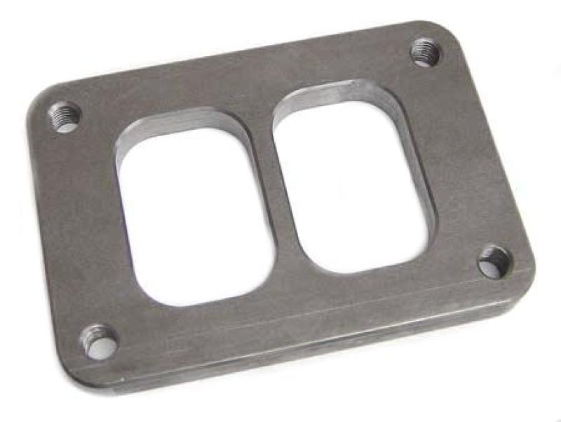 ATP 4 Bolt 1/2in Thick T6 Divided Turbo Inlet Flange - ATP-FLS-027-C-Dub Tech