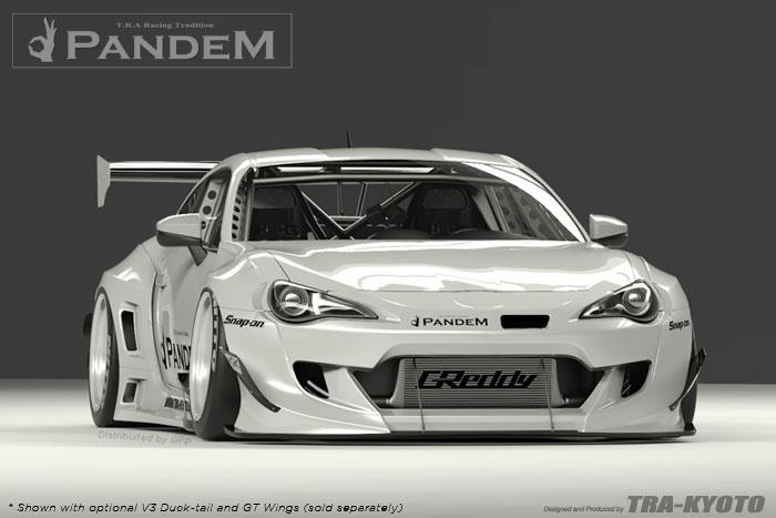 GReddy Scion FR-S Pandem Wide Body V3 Rear Fenders - 17010279