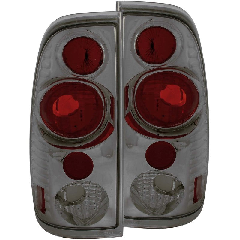 ANZO 1997-2003 Ford F-150 Taillights Smoke G2 - 211174-C-Dub Tech