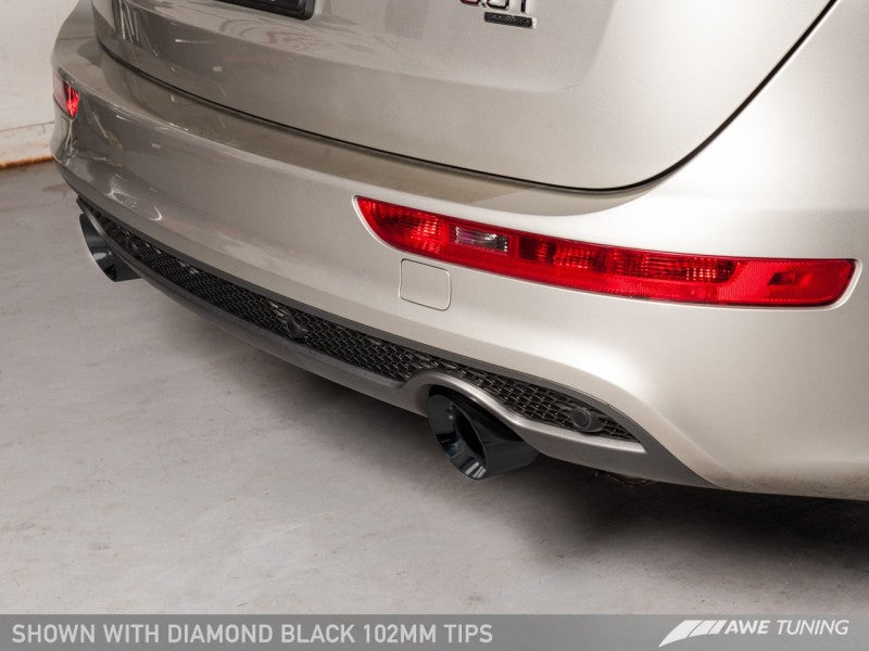 AWE Tuning Audi 8R Q5 3.2L Non-Resonated Exhaust System (Downpipe-Back) - 3020-33022-C-Dub Tech