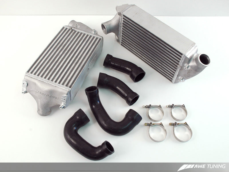 AWE Tuning Porsche 997.2TT Performance Intercoolers - 4510-11044-C-Dub Tech