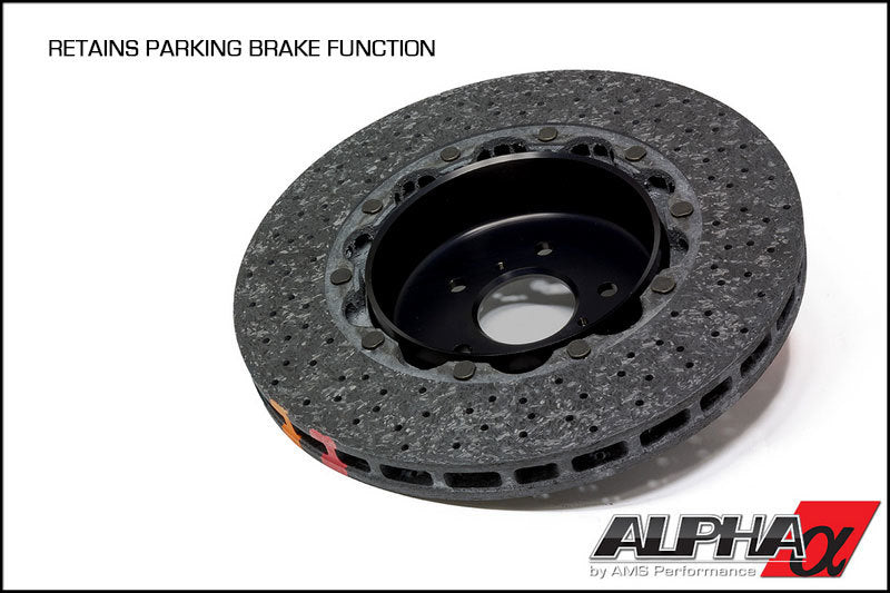 AMS Performance 2012+ Nissan GT-R DBA/NISMO R35 Alpha Carbon Ceramic - ALP.07.01.0102-2-C-Dub Tech