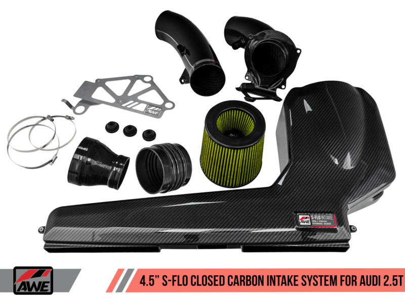 AWE Tuning Audi RS3 / TT RS S-FLO Closed Carbon - 2660-15050-C-Dub Tech