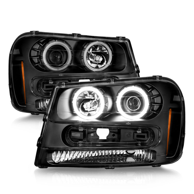 ANZO 02-09 Chevrolet Trailblazer (Will Not Fit 06-09 LT) Projector - 111572-C-Dub Tech