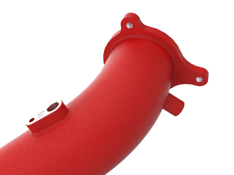 aFe BladeRunner Red 2-3/4in Aluminum Charge Pipe 2021 Toyota Supra - 46-20488-R-C-Dub Tech