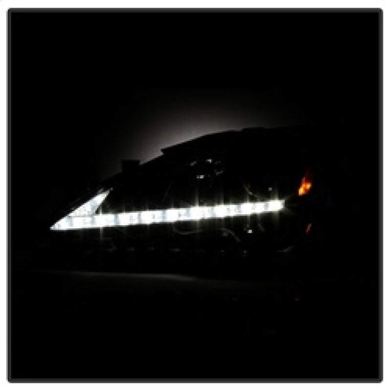 Spyder Lexus IS 250/350 2006-2010 Projector Headlights DRL Black Smoke - 5080073