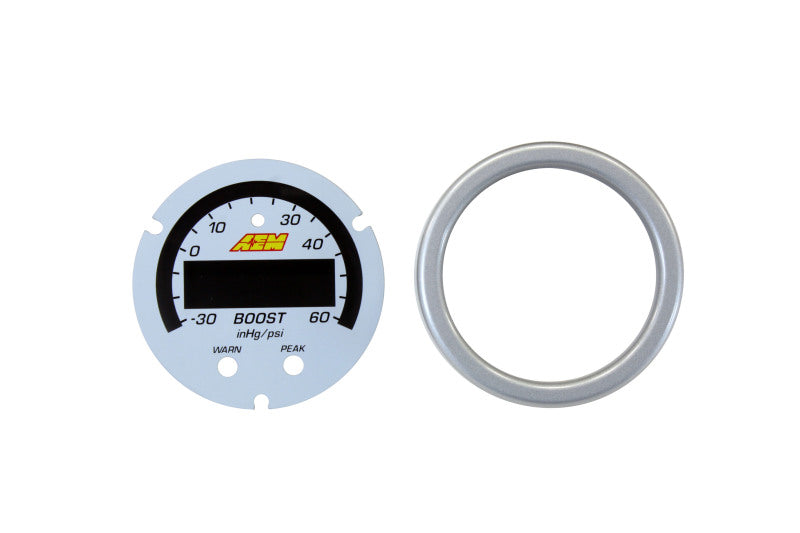 AEM X-Series Boost Pressure -30inHg 60psi Gauge Accessory Kit - 30-0308-ACC-C-Dub Tech