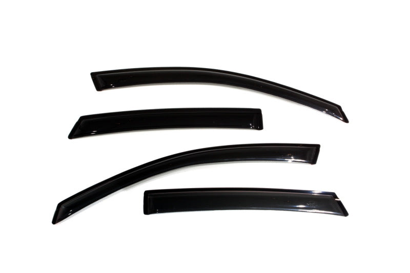 AVS 08-11 Ford Focus Ventvisor Outside Mount Window Deflectors 4pc - 94968-C-Dub Tech
