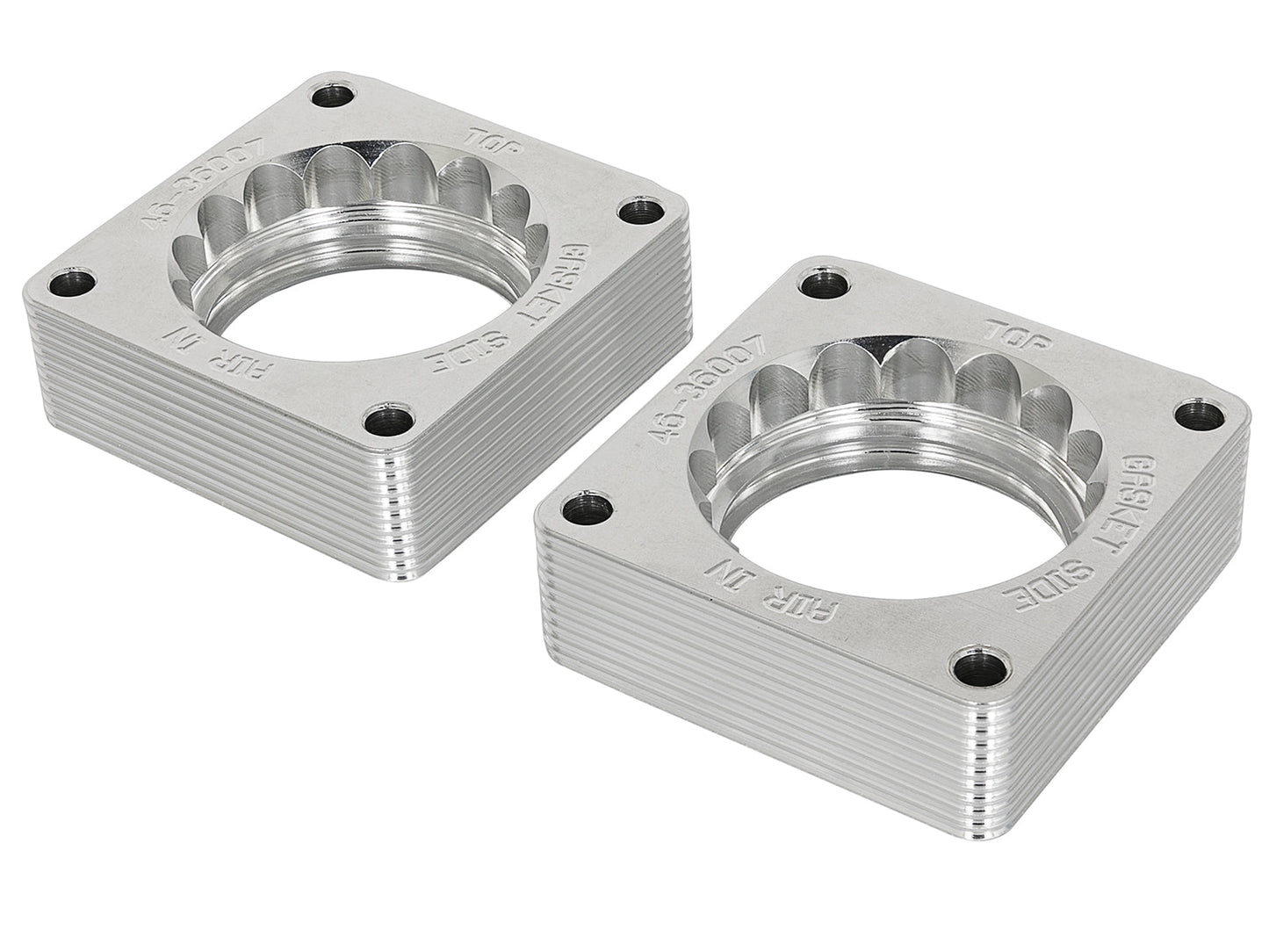 aFe Silver Bullet Throttle Body Spacer 09-18 Nissan 370Z V6-3.7L - 46-36007-C-Dub Tech