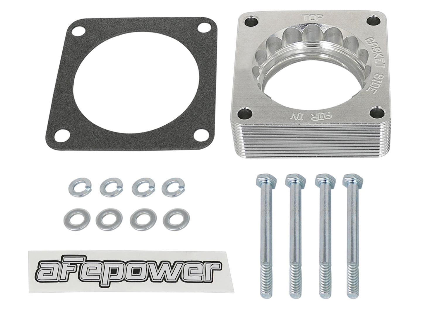 aFe Silver Bullet Throttle Body Spacer 03-06 Nissan 350Z V6 - 46-36008-C-Dub Tech