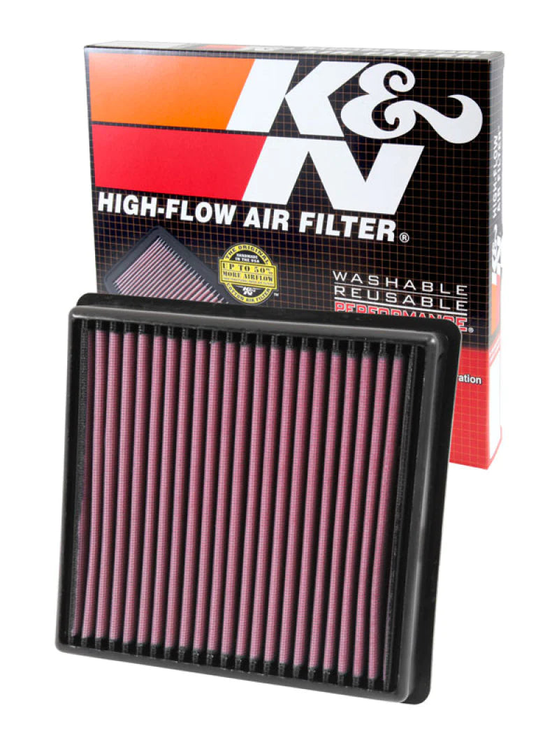 K&N Replacement Panel Air Filter for 11-14 Jeep Grand Cherokee - 33-3029