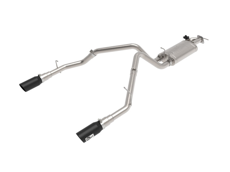 aFe Gemini XV 3in 304 SS Cat-Back Exhaust 19-21 Ram - 49-32081-B-C-Dub Tech