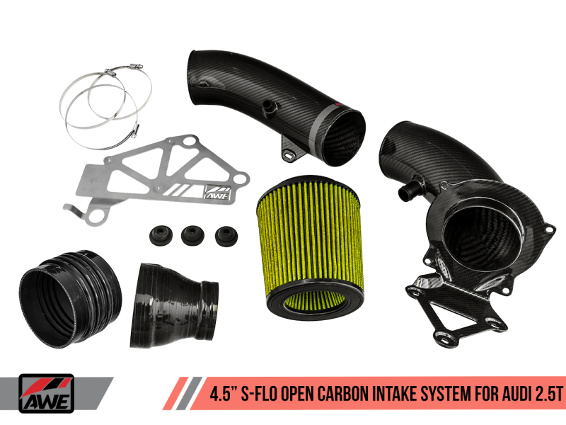 AWE Tuning Audi RS3 / TT RS S-FLO Open Carbon - 2660-15048-C-Dub Tech