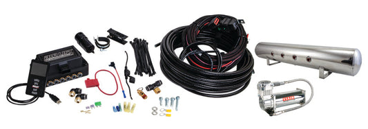 Air Lift Performance 3P (1/4 Air Line 5 Gal  Polished - 27783-C-Dub Tech