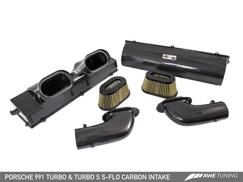 AWE Tuning Porsche 991 (991.2) Turbo and Turbo S S-FLO - 2660-13040-C-Dub Tech