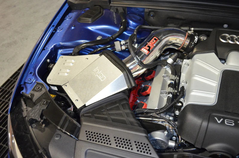 Injen 2015 Audi B8/S4 3.0L TFSI Supercharged Polished Short Ram - SP3081P