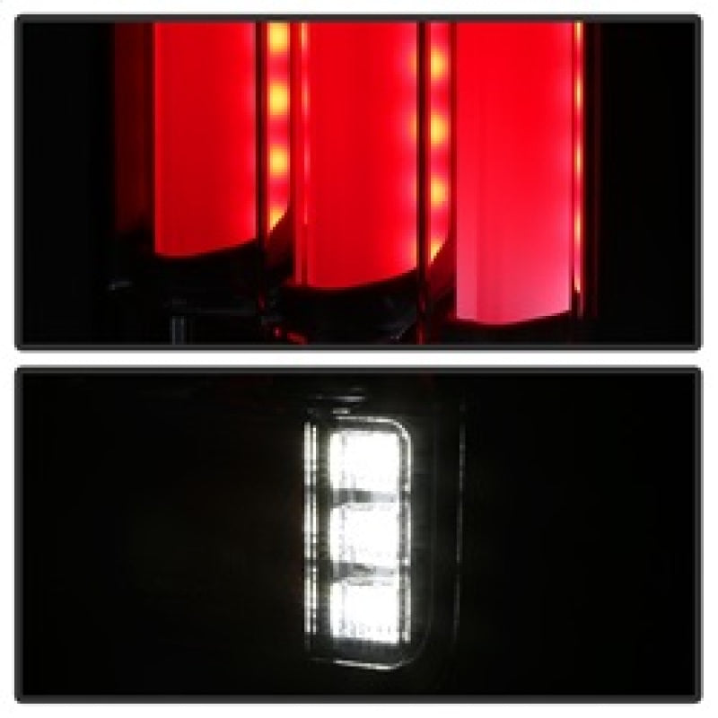 Spyder 07-16 Jeep Wrangler Verison 2 Light Bar LED Tail - 5084781