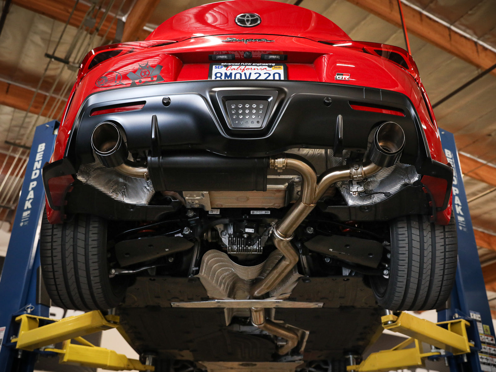 aFe POWER Takeda 2020 Toyota Supra L6-3.0L (t) 3in-2.5in 304 - 49-36043-C-C-Dub Tech