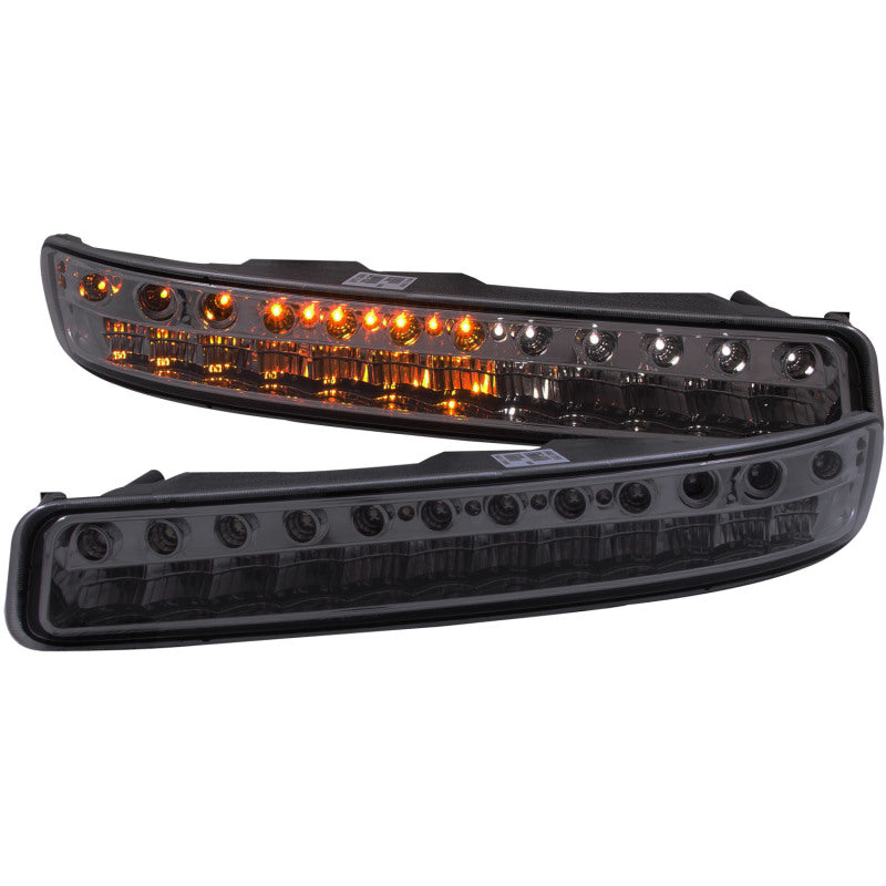 ANZO 1999-2006 Gmc Sierra 1500 LED Parking Lights Smoke - 511073-C-Dub Tech
