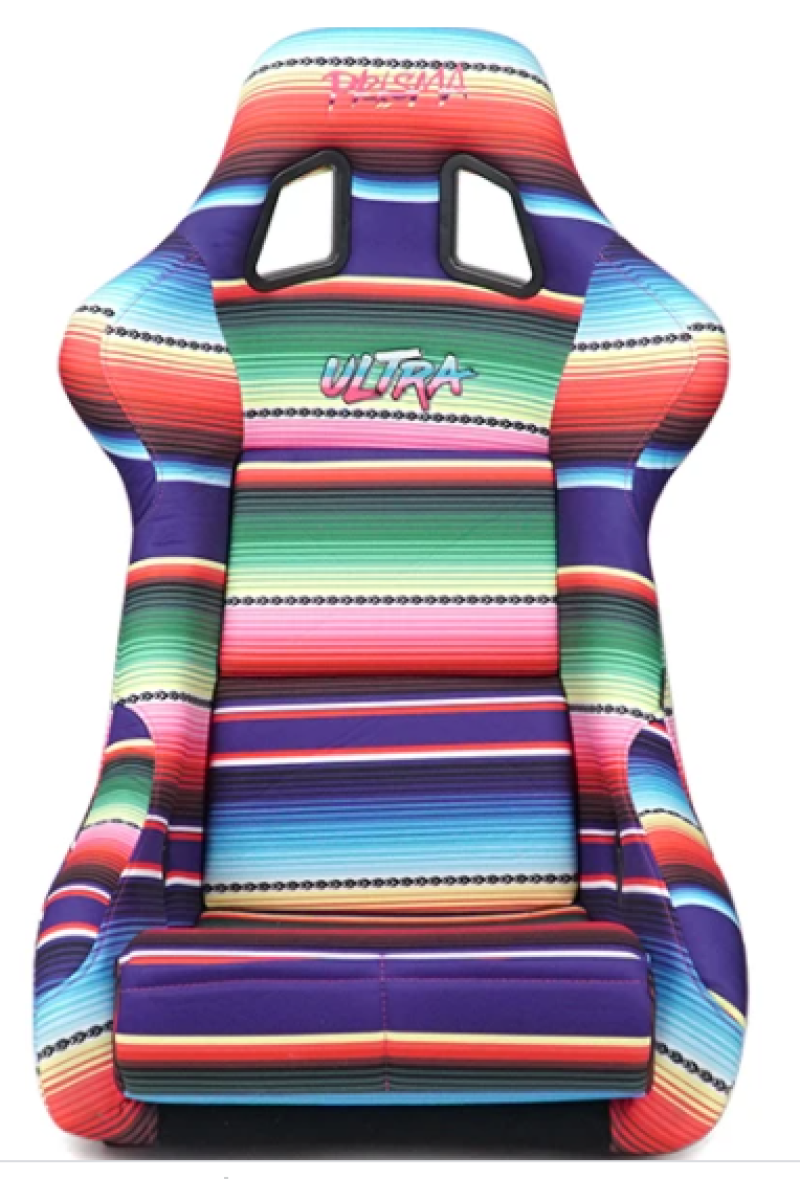 NRG FRP Bucket Seat PRISMA Serepi Edition W/ Red Pearlized - FRP-302-MEXICALI