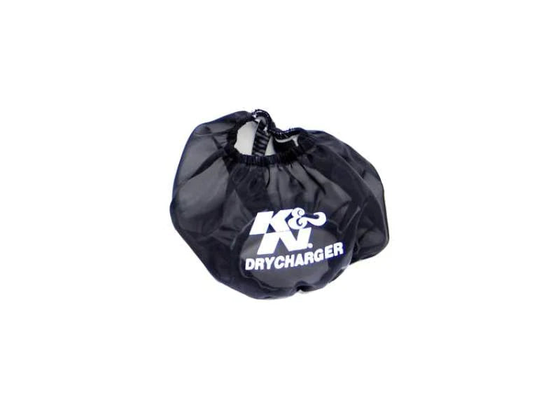 K&N Custom Round Tapered Air Filter Drycharger Wrap - Black - RF-1009DK