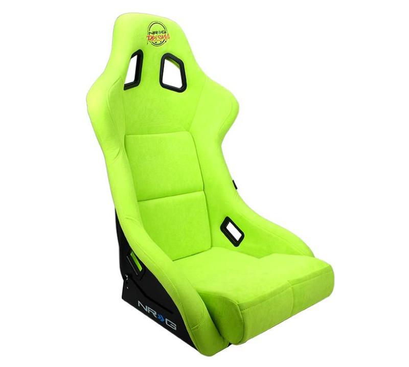 FRP Bucket Seat PRISMA Edition - Medium (Neon Green/ Pearlized - FRP-303NG-PRISMA