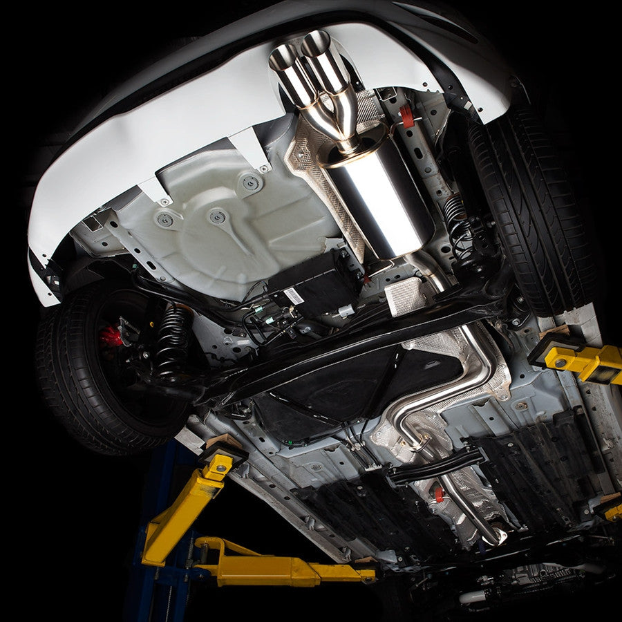 Cobb Stainless Steel Dual Tip Cat-back Exhaust System - Ford Fiesta ST 2014-2019