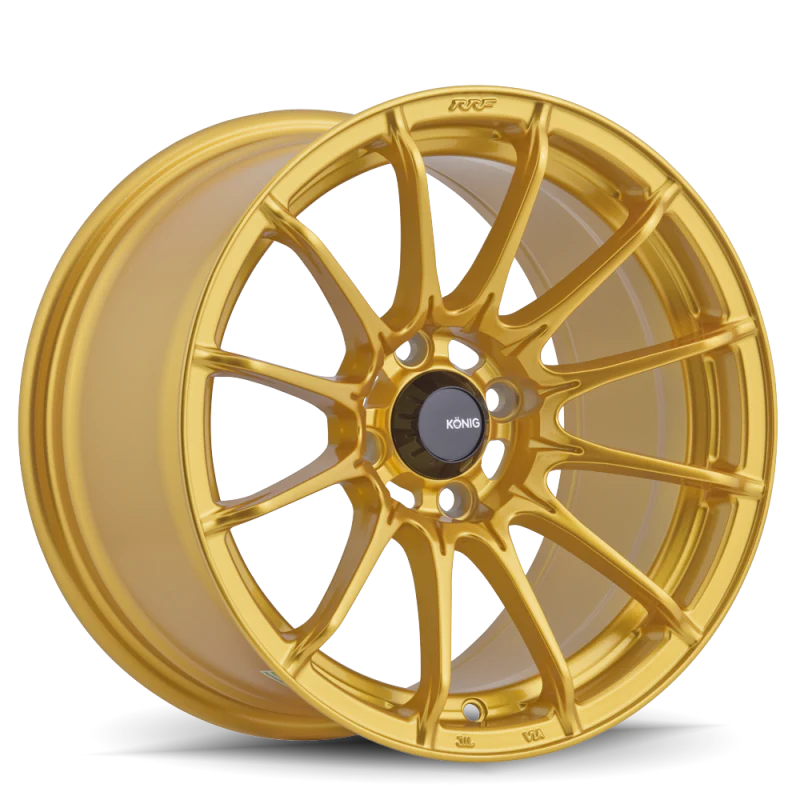 Konig Dial In 15x7 4x100 ET35 Gloss Gold - DI57100357
