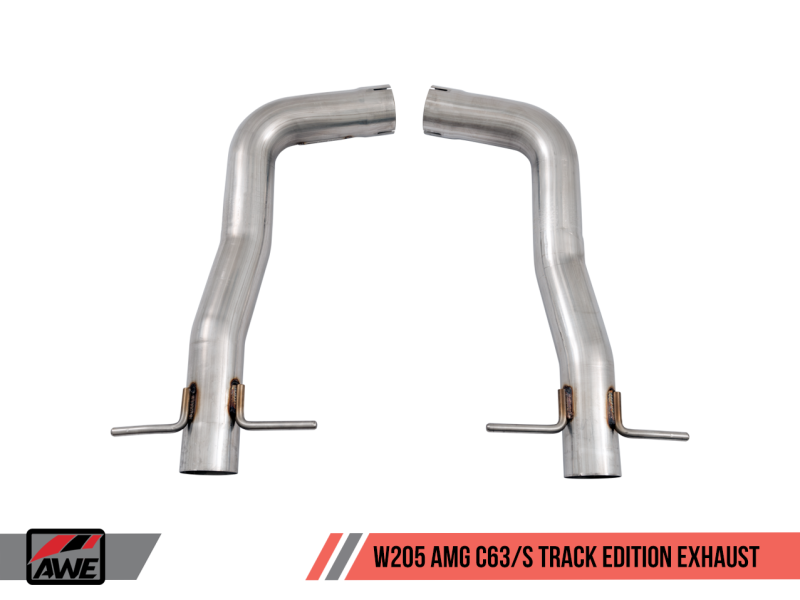 AWE Tuning Mercedes-Benz W205 AMG C63/S Sedan Track Edition Exhaust - 3020-31014-C-Dub Tech