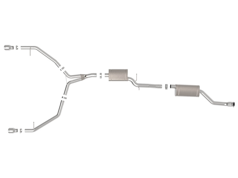 afe MACH Force-Xp 13-16 Audi Allroad L4 SS Cat-Back Exhaust - 49-36438-P-C-Dub Tech