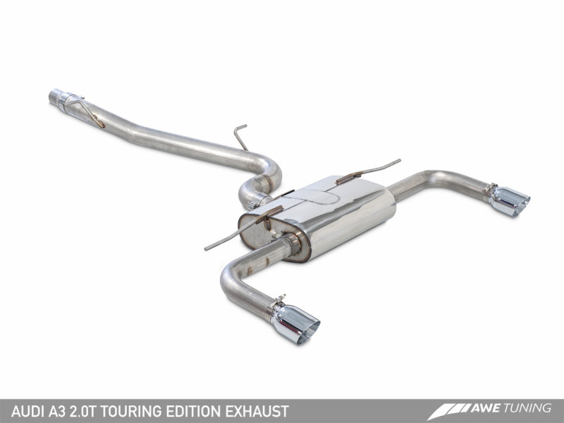 AWE Tuning Audi 8V A3 Touring Edition Exhaust - Dual - 3015-32056-C-Dub Tech