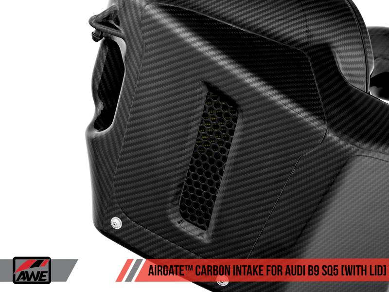 AWE Tuning Audi B9 SQ5 3.0T AirGate Carbon Fiber Intake - 2660-15060-C-Dub Tech