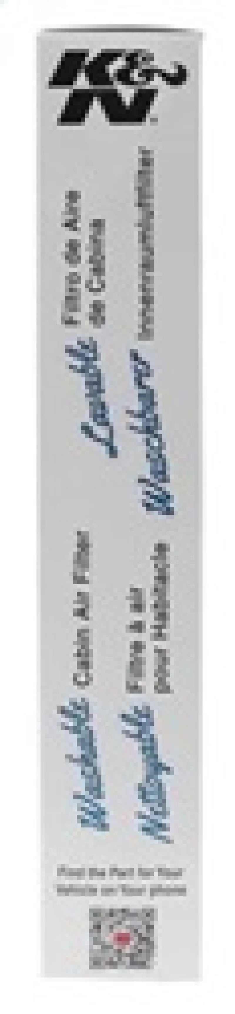 K&N 05-16 Toyota Tacoma Cabin Air Filter - VF2005