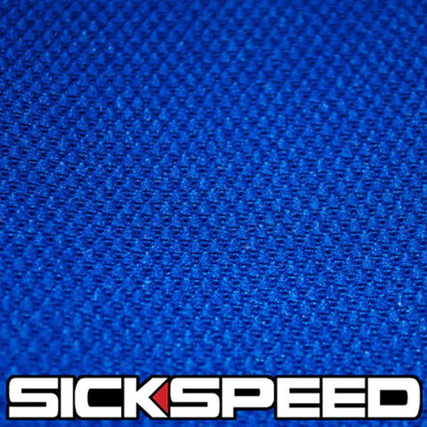 BLUE JERSEY PINEAPPLE SEAT CLOTH FOR RECARO/BRIDE/SPARCO FABRIC RACE SEATS-C-Dub Tech