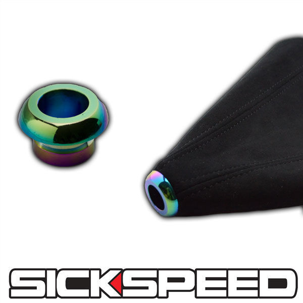 HIGH QUALITY NEO CHROME SICKSPEED TOPPER RING FOR SHIFT BOOT UNIVERSAL