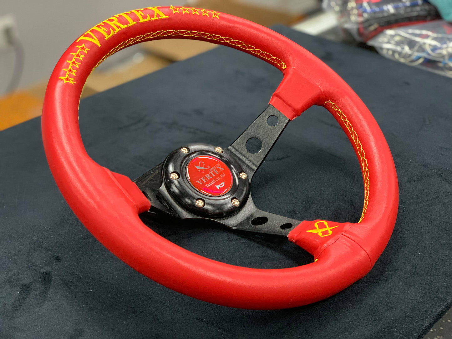 Vertex Inspired Steering Wheel