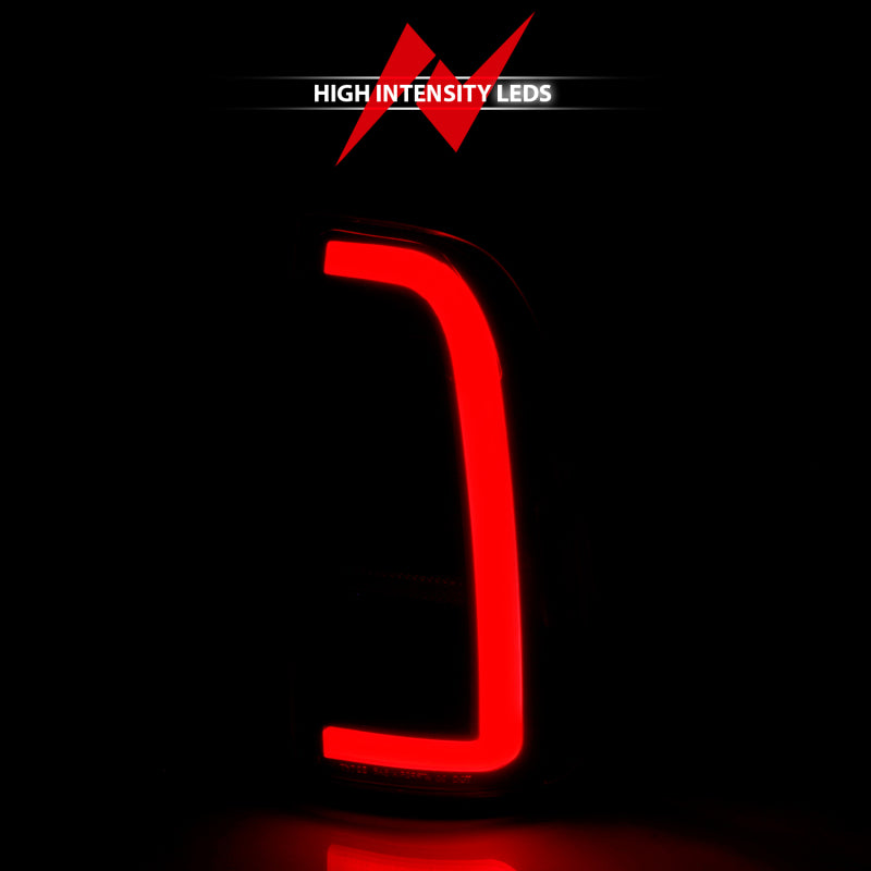 ANZO 00-06 Toyota Tundra LED Taillights w/ Light Bar Black - 311411-C-Dub Tech