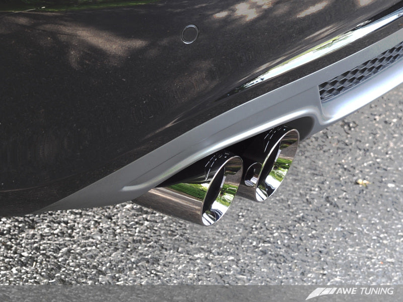 AWE Tuning Audi B8 A4 Touring Edition Exhaust - Single - 3015-22010-C-Dub Tech