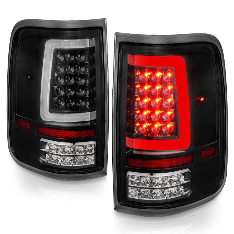 ANZO 2004-2006 Ford F-150 LED Tail Lights w/ Light Bar - 311342-C-Dub Tech