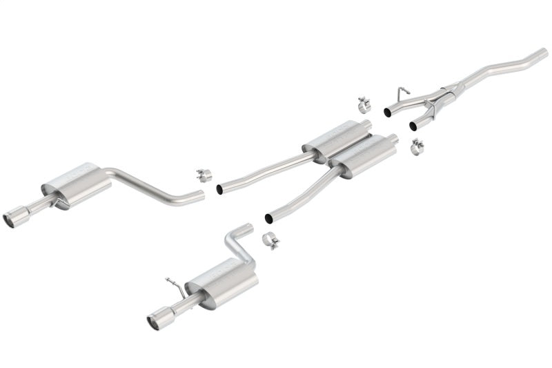 Borla Cat Back system for 02-08 Audi A4 Quattro 2.0L - 140100