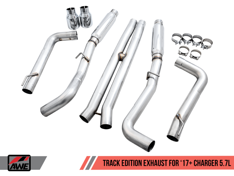 AWE Tuning 2017+ Dodge Charger 5.7L Track Edition Exhaust - - 3015-32120-C-Dub Tech