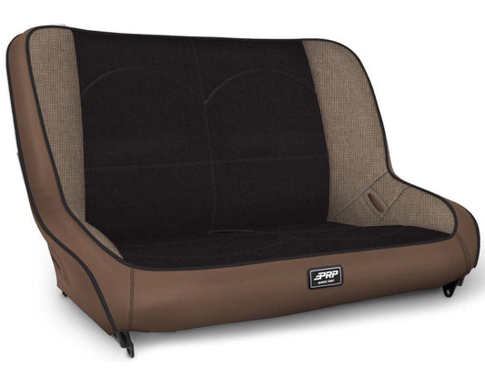 PRP Jeep TJ/LJ/JK Low Back Rear Bench - Tan / - A3610-39-64