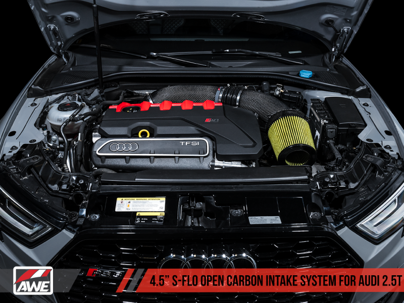 AWE Tuning Audi RS3 / TT RS S-FLO Open Carbon - 2660-15048-C-Dub Tech