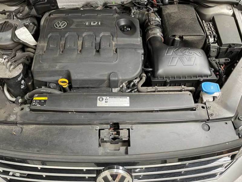 K&N Performance Intake Kit Volkswagen 1.6/2.0L TDi Enclosed Airbox - 57S-9508