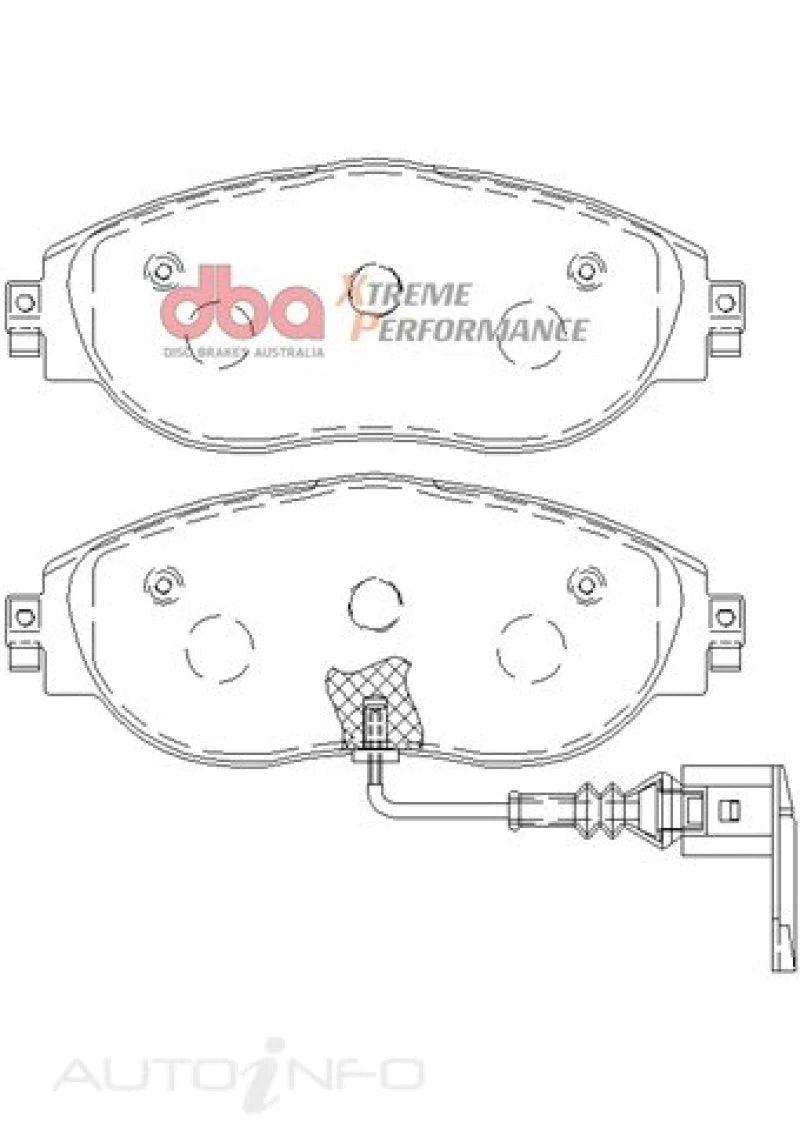 DBA 13-21 Volkswagen Golf R (MK7) XP Performance Front Brake - DB8849XP