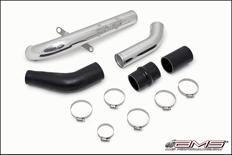 AMS Performance 08-15 Mitsubishi EVO X Upper I/C Pipe - - AMS.04.09.0002-1-C-Dub Tech